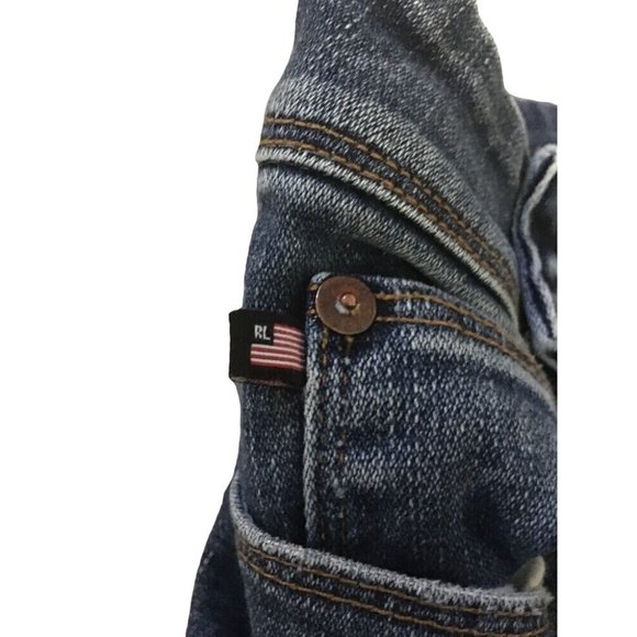 Ralph Lauren Polo Jeans Justine Denim Stretch Skirt Womens W29 Used - Picture 7 of 12